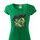 Dámské triko s motivem Kawasaki Ninja - Zelené