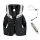 Airbagová vesta Hit-Air MLV 2 Limitovaná edice Černo-Bílá s červenými prvky