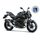 Kawasaki Z500 Metallic Matte Graphenesteel Gray 2026 Autoškola s ochrannými rámy