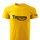 Pánské triko s motivem Triumph - Žluté