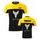 Pánské triko s motivem Yamaha MT-03 - Žlutá/Černá