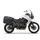 Kompletní sada bočních černých hliníkových kufrů SHAD TERRA BLACK 36L/47L, včetně montážní sady SHAD TRIUMPH Tiger 800