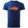 Pánské triko s motivem KTM Racing 2 - Královsky Modré