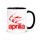 Hrníček s motivem Aprilia logo