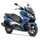 Kymco NEW DOWNTOWN 350i ABS Modrá matná