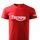 Pánské triko s motivem Triumph - Červené