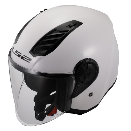 LS2 OF616 AIRFLOW II SOLID GLOSS WHITE-06