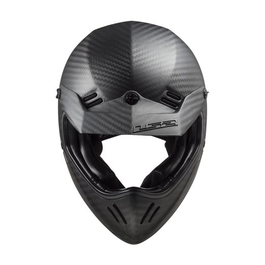 LS2 MX471 XTRA SINGLE MONO MATT CARBON