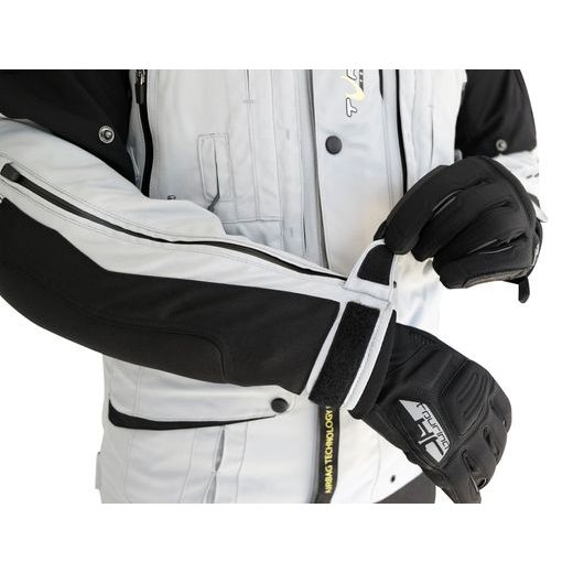 TEXTILNÍ AIRBAGOVÁ BUNDA HELITE TOURING ŠEDÁ