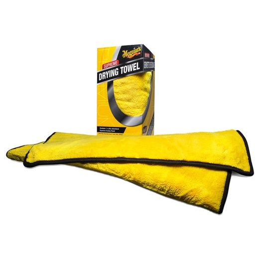 MEGUIARS SUPREME DRYING TOWEL - EXTRA HUSTÝ A SAVÝ SUŠICÍ RUČNÍK Z MIKROVLÁKNA, 76 X 55 CM, 920 G/M2