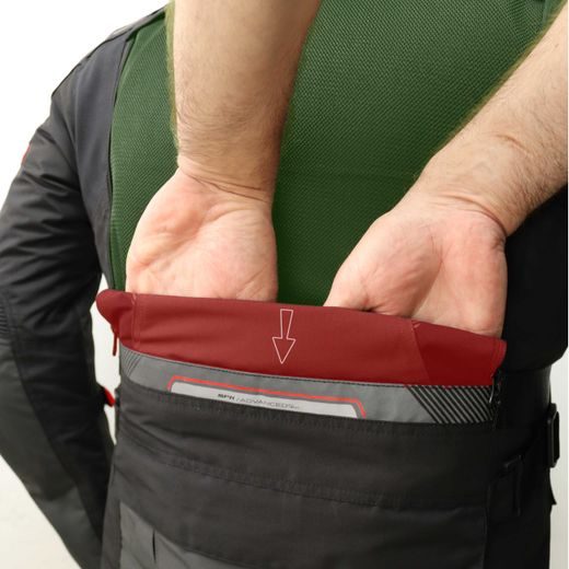 PÁNSKÁ TEXTILNÍ MOTO BUNDA SPARK TRAILMASTER - ŠEDÁ