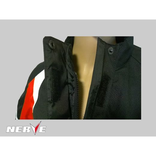 DÁMSKÁ BUNDA NA MOTORKU NERVE UNIQUE STAR RED