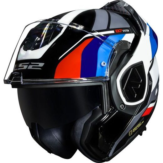 LS2 FF906 ADVANT SPORT GL.BLACK BLUE RED-06