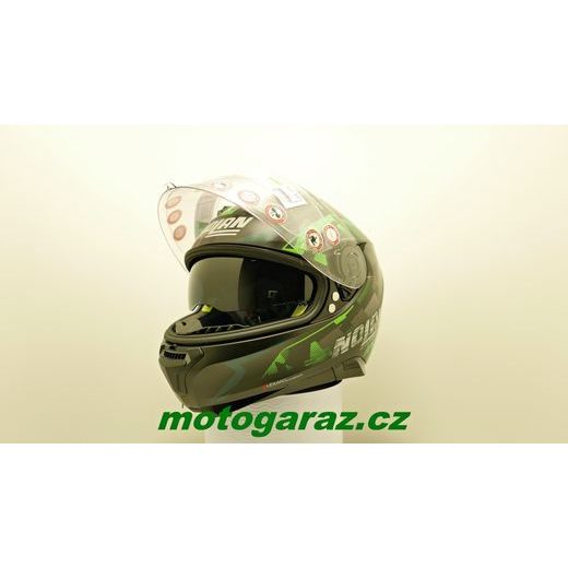 NOLAN N87 VENATOR N-COM FLAT BLACK 92