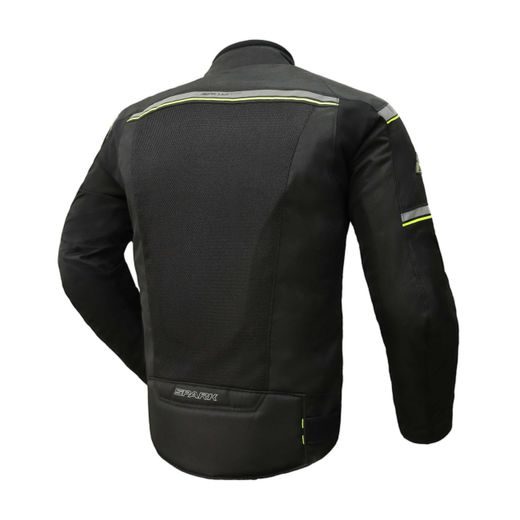 PÁNSKÁ TEXTILNÍ MOTO BUNDA SPARK BREEZE - FLUO