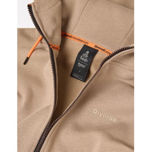 DIVERSE EXTREME TEAM - DAKAR RALLY MIKINA H24 ZIP SAND