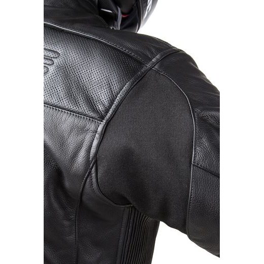 KOŽENÁ AIRBAGOVÁ BUNDA HELITE ROADSTER ČERNÁ