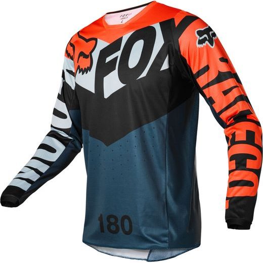 MX DRES FOX 180 TRICE JERSEY GREY/ORANGE MX22