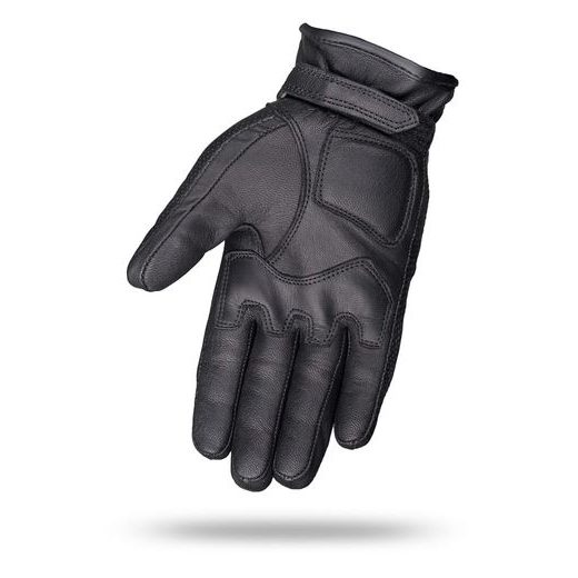 WOLF MUCA BLACK KOŽENÉ RUKAVICE NA MOTORKU