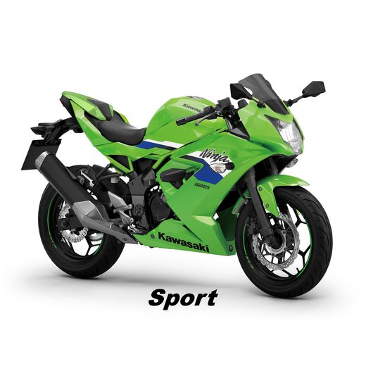 KAWASAKI NINJA 125 LIME GREEN 2026