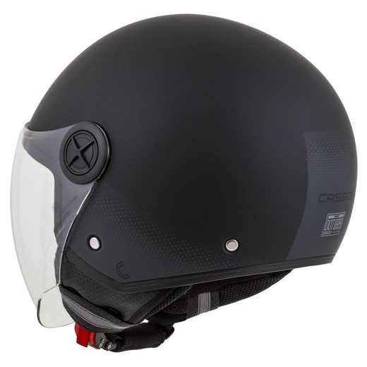 PŘILBA HANDY, CASSIDA 2025 (ČERNÁ MATNÁ/ŠEDÁ) M140-1734