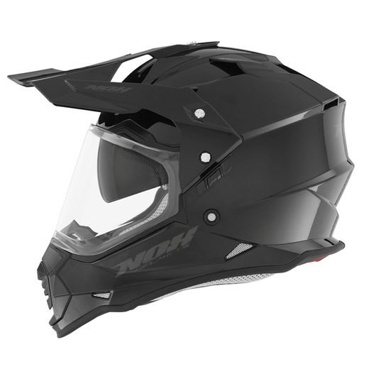 ENDURO HELMA DUAL NOX N312 ČERNÁ LESKLÁ