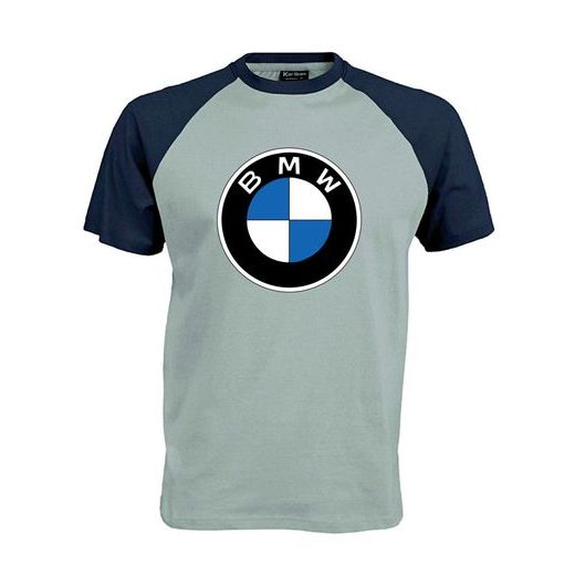 PÁNSKÉ TRIKO S MOTIVEM BMW 1 - TMAVĚ MODRÁ/SVĚLTE MODRÁ