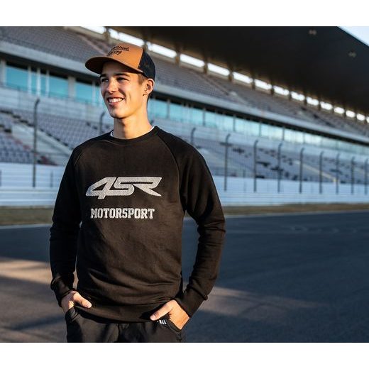 PÁNSKÁ MIKINA 4SR MOTORSPORT BLACK