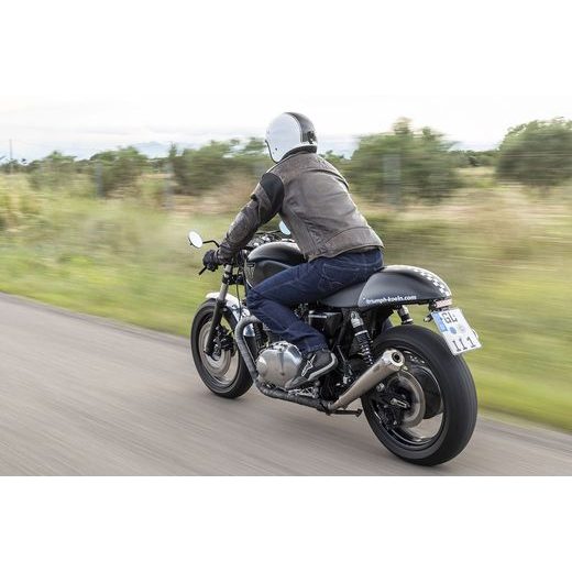 KOŽENÁ AIRBAGOVÁ BUNDA HELITE ROADSTER HNĚDÁ