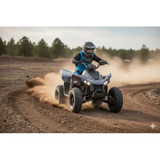 LINHAI JUNIOR ATV 110 DĚTSKÁ ČTYŘKOLKA ŠEDÁ