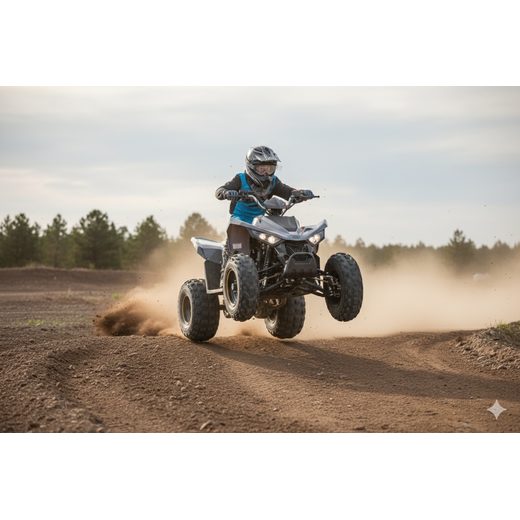 LINHAI JUNIOR ATV 110 DĚTSKÁ ČTYŘKOLKA ŠEDÁ