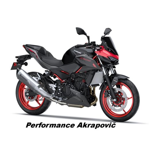 KAWASAKI Z500 SE CANDY PERSIMMON RED 2025