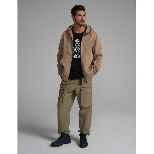 DIVERSE EXTREME TEAM - DAKAR RALLY MIKINA H24 ZIP SAND