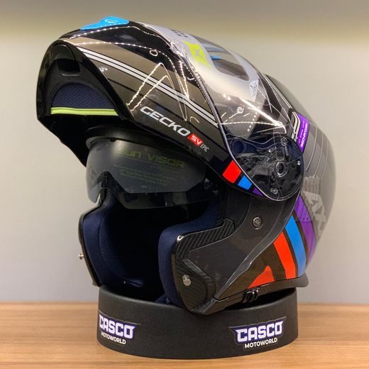 VÝKLOPNÁ HELMA AXXIS GECKO SV EPIC MATNÁ ČERNÁ