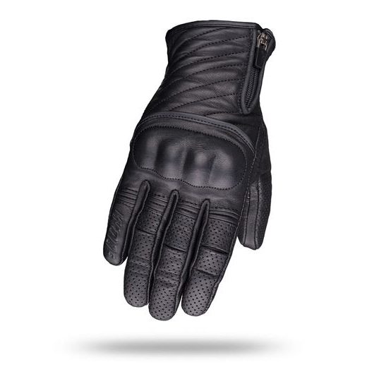 WOLF MUCA BLACK KOŽENÉ RUKAVICE NA MOTORKU