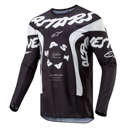 MX DRES RACER HANA, ALPINESTARS (ČERNÁ/BÍLÁ) 2024