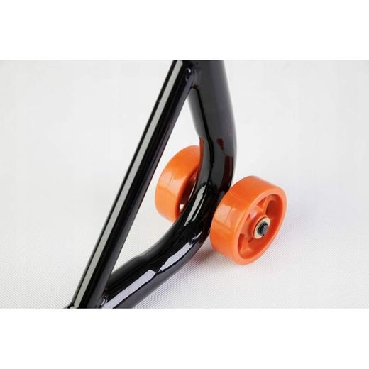 SADA 2 MOTOCYKLOVÝCH STOJANŮ BIKETEC PŘEDNÍ A ZADNÍ TYP-L