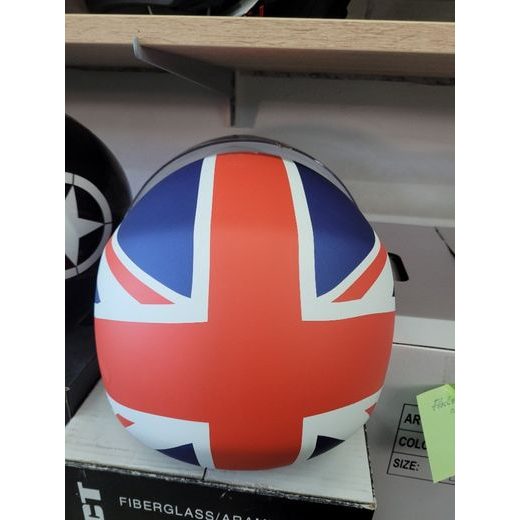 JET HELMA PROJECT FLAG BLUE/RED