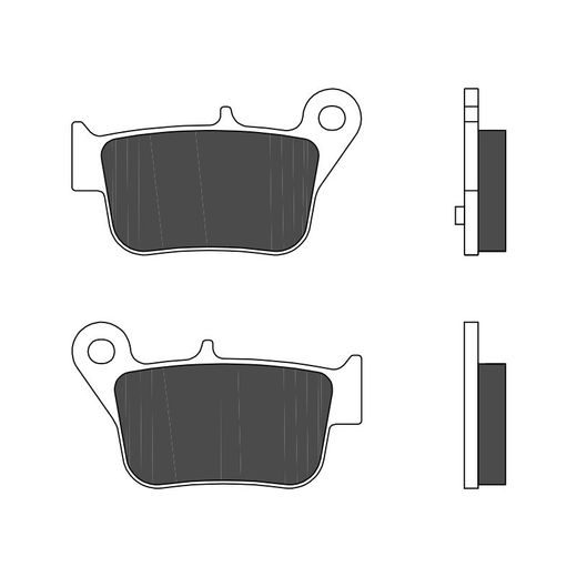 BRZDOVÉ DESTIČKY BREMBO 07103XS