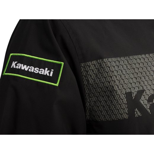 PÁNSKÁ SPORTOVNÍ VĚTROVKA S KAPUCÍ KAWASAKI 2026