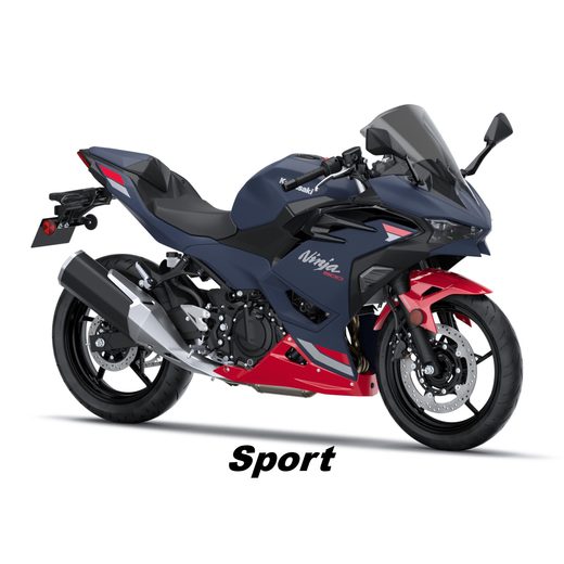 KAWASAKI NINJA 500 SE METALLIC MATTE TWILIGHT BLUE 2026