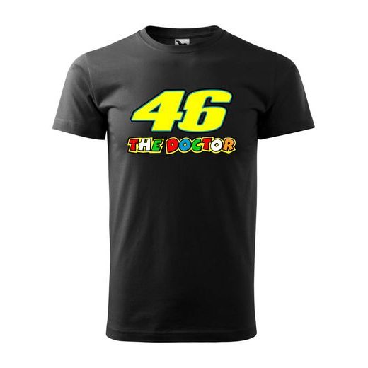 PÁNSKÉ TRIKO S MOTIVEM THE DOCTOR - ČERNÉ