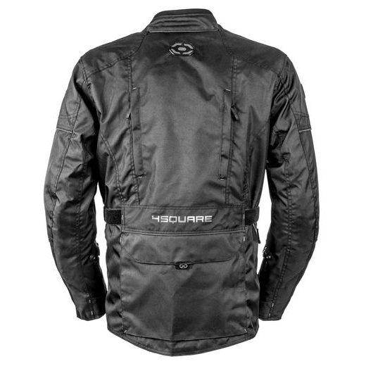 CESTOVNÍ ENDURO BUNDA NA MOTORKU TRAILER 4SQUARE - ČERNÁ