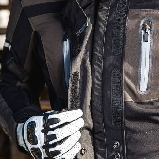 DÁMSKÁ BUNDA NA MOTORKU IXS PACORA-ST X55045 ČERNO-ŠEDÁ