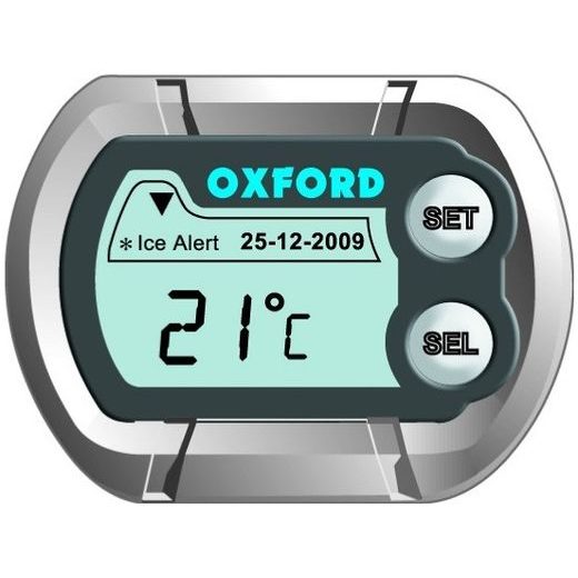 MIKRO HODINY A TEPLOMĚR OXFORD DIGICLOCK OX562