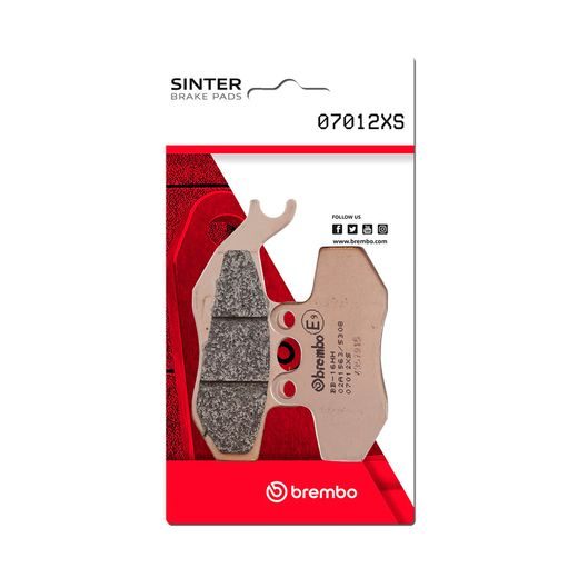 BRZDOVÉ DESTIČKY BREMBO 07012XS