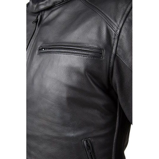 KOŽENÁ AIRBAGOVÁ BUNDA HELITE ROADSTER ČERNÁ