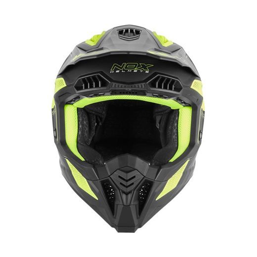 MOTOKROSOVÁ HELMA NOX N634 STORM FLUO