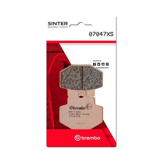 BRZDOVÉ DESTIČKY BREMBO 07047XS