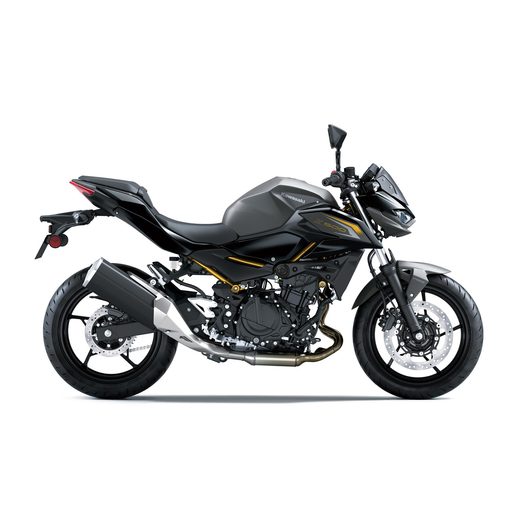 KAWASAKI Z500 METALLIC MATTE GRAPHENESTEEL GRAY 2026 DEMO